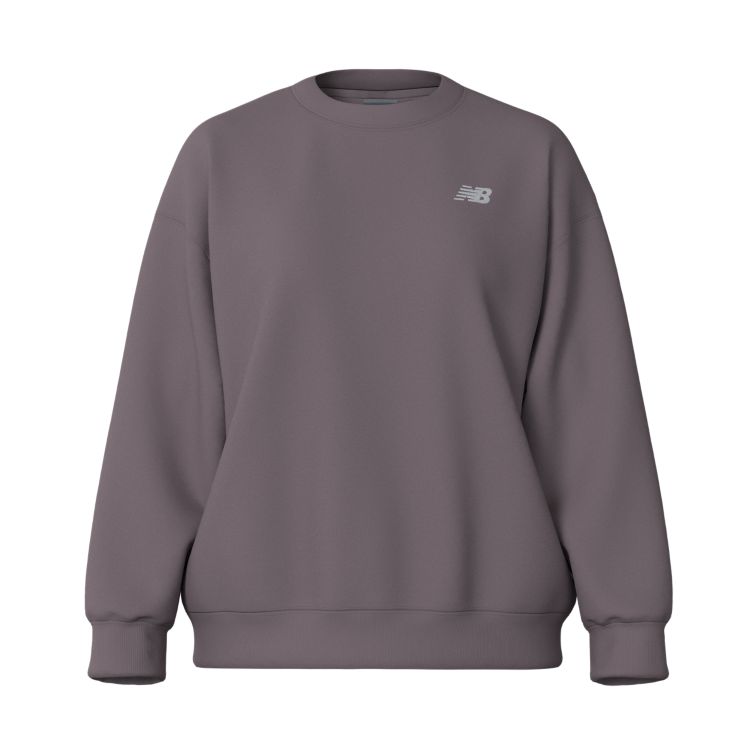 New BalanceSport Essentials French Terry Small Logo Crew - violett