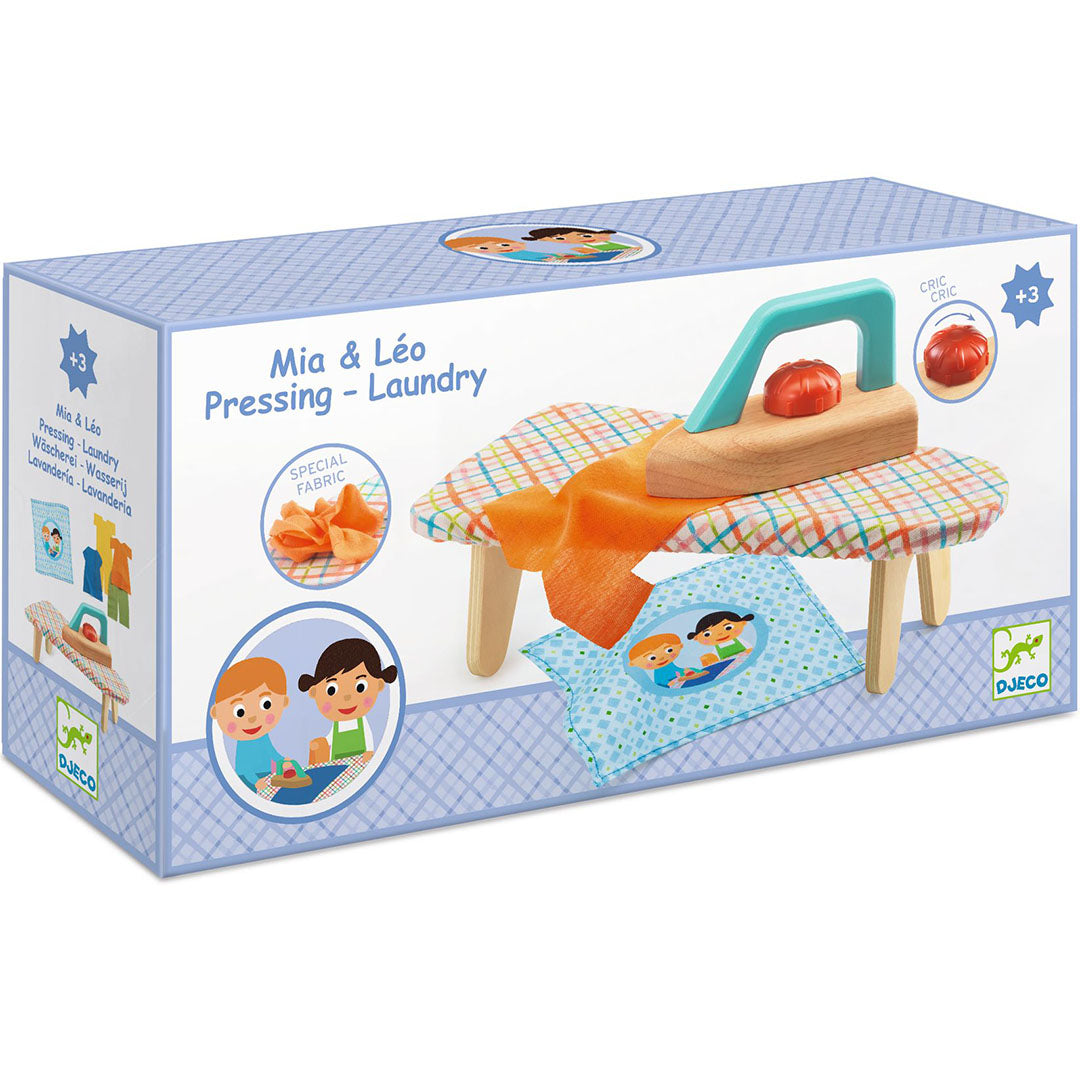 Djeco kinderstrijkplank - mia en léo