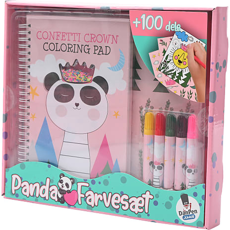 Danpen malebog - panda