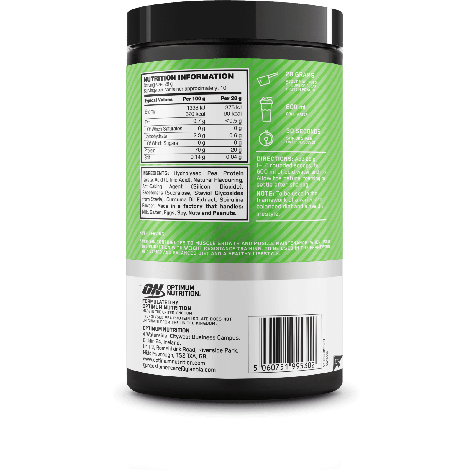 Clear Protein - 280g - Lime Sorbet