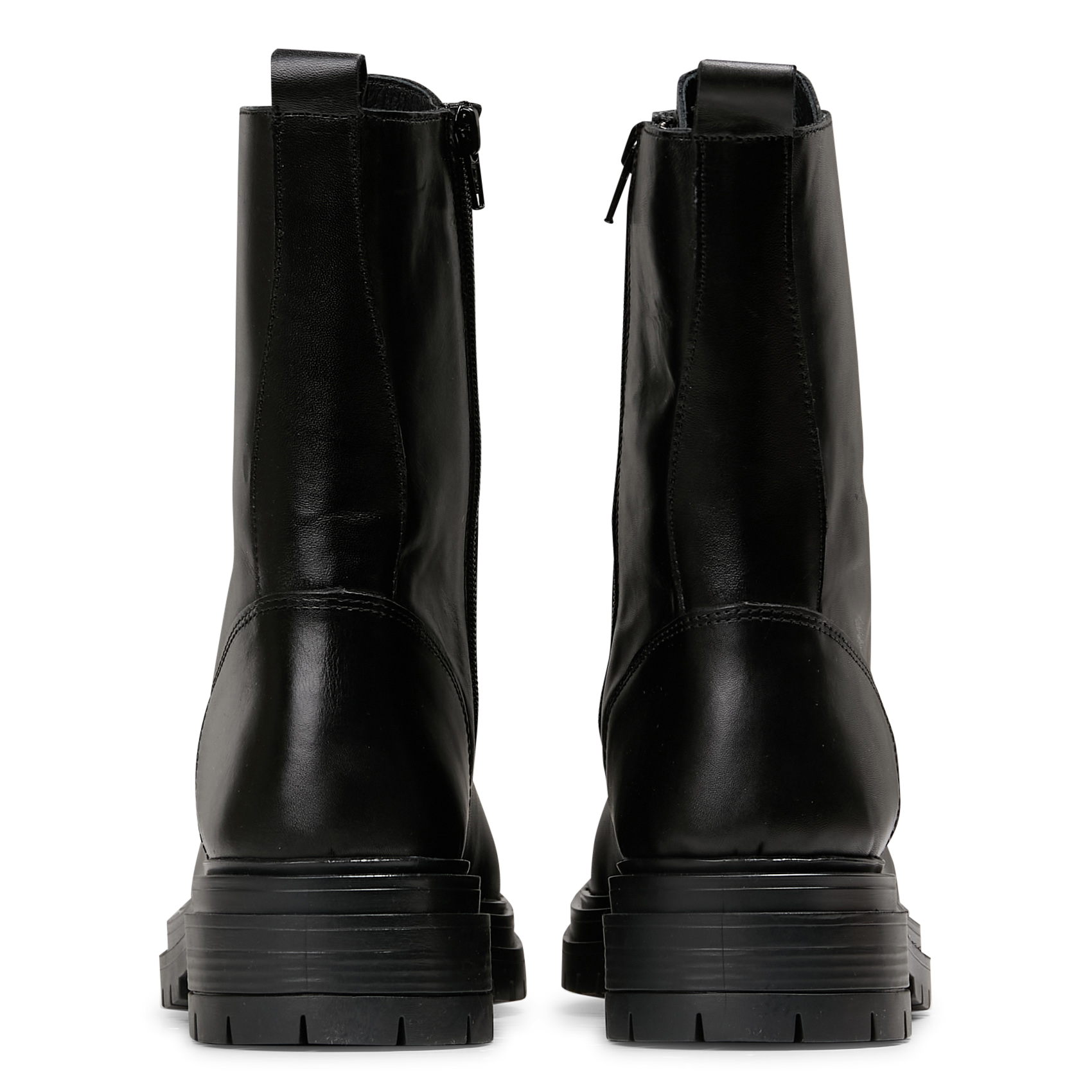 Bottines en cuir | Noir