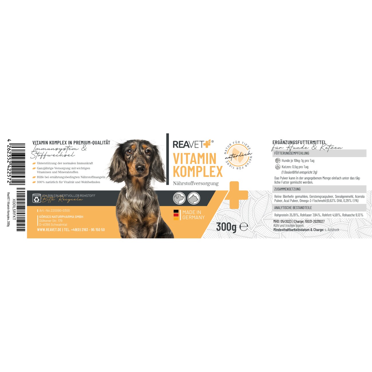REAVET Vitamin Komplex 300g