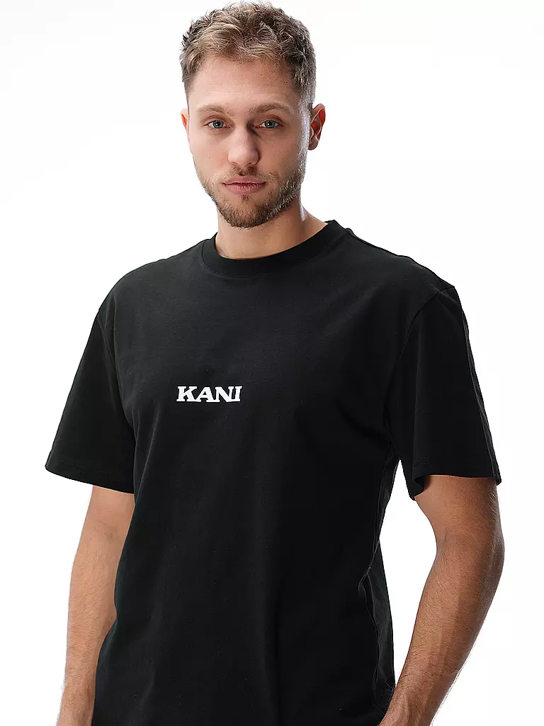 KARL KANI T-Shirt schwarz
