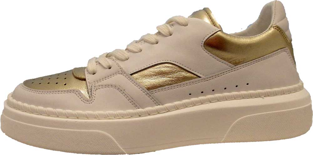 Pavement Sneaker BOO white/gold