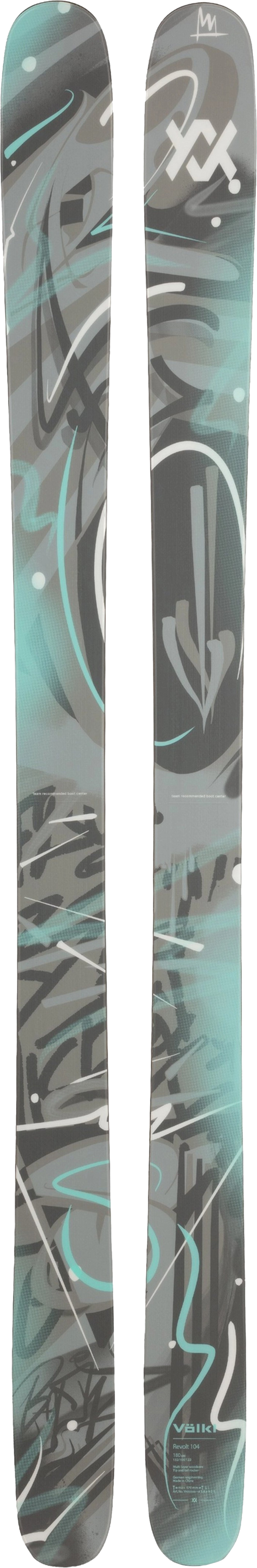 Revolt 104 Grey/Turqoise