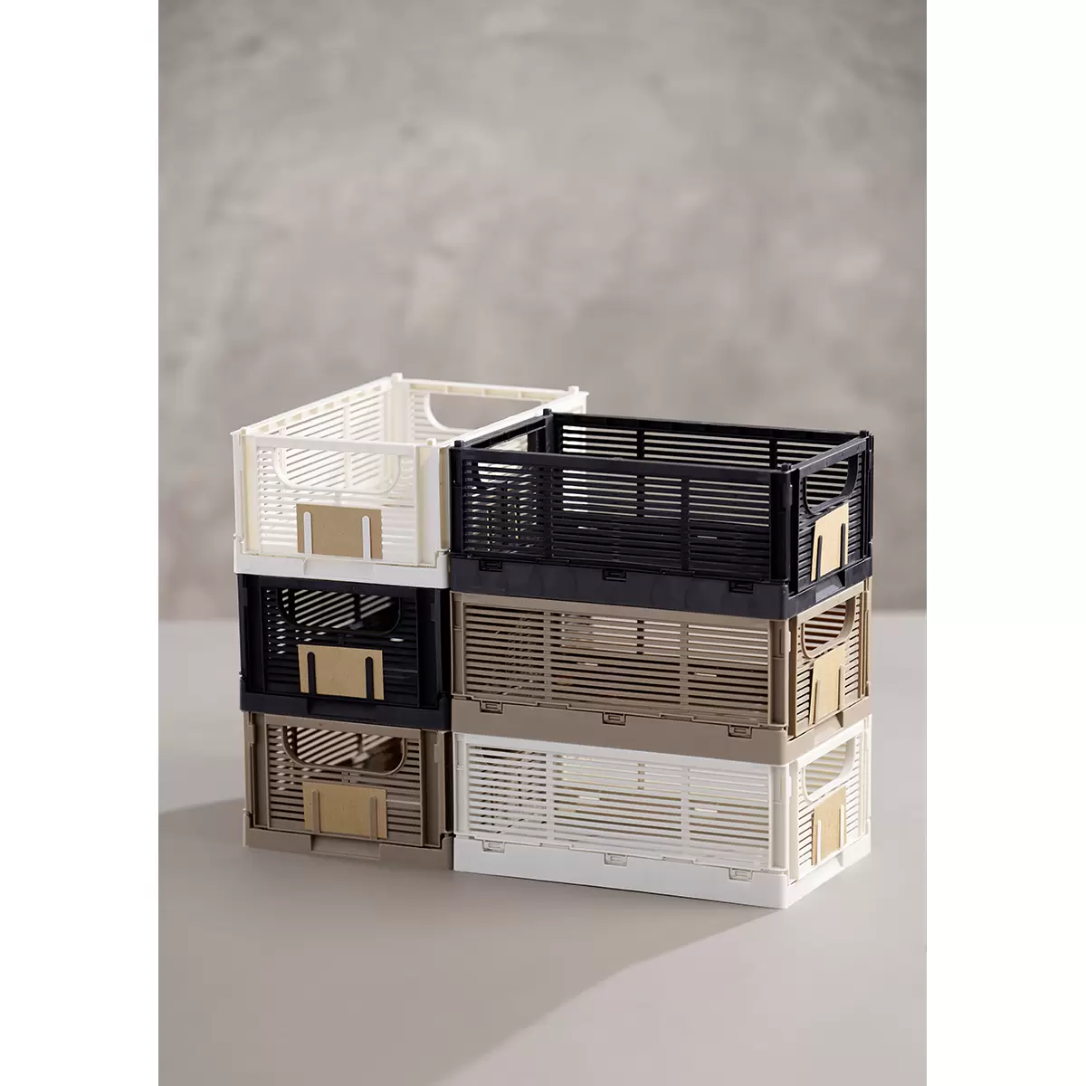 Aufbewahrungsbox Deluxe  SCHOU Schwarz