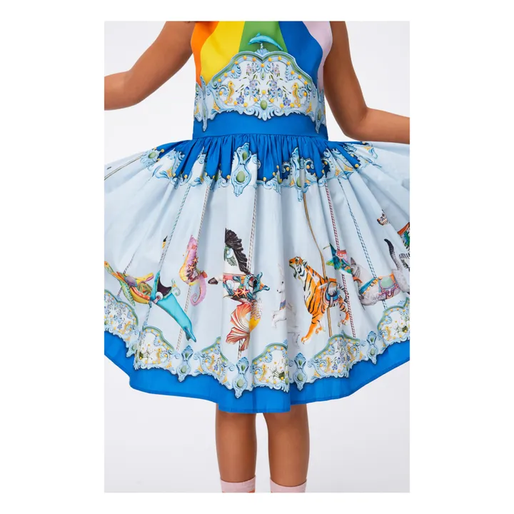 Molo Robe Caisi Coton Bio | Bleu