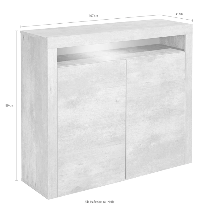 borchardt Möbel Highboard »Santa Fe« Breite 107 cm