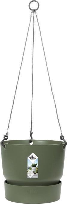 Elho hangpot Greenville groen D 23,5 H 20,5 cm