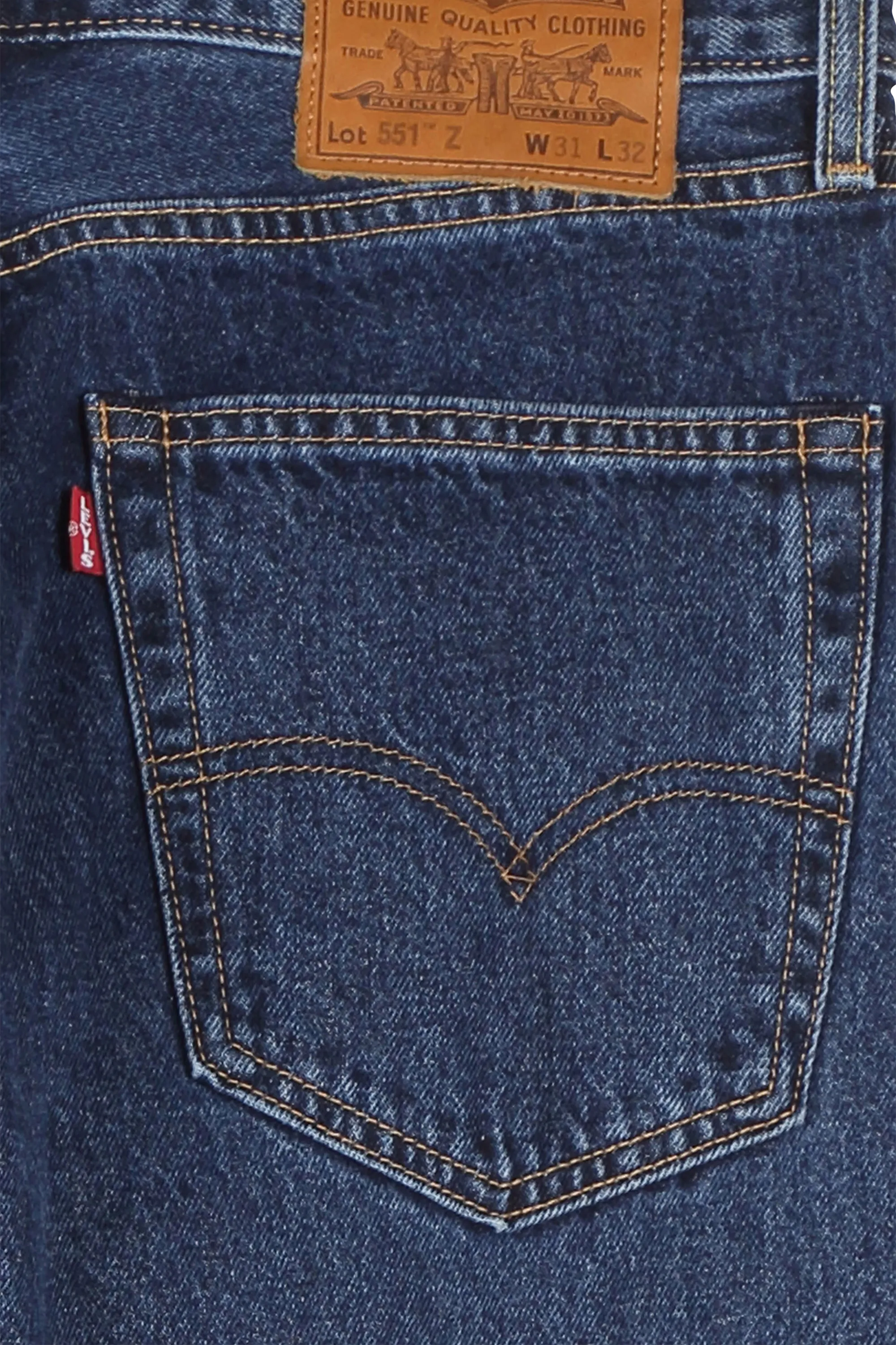 LEVI'S JEAN DROIT 551Z AUTHENTIC 551Z AUTHENTIC STRAIGHT Bleu