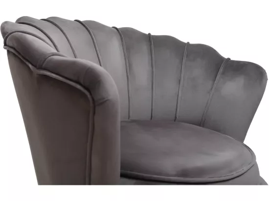 Fauteuil en velours 