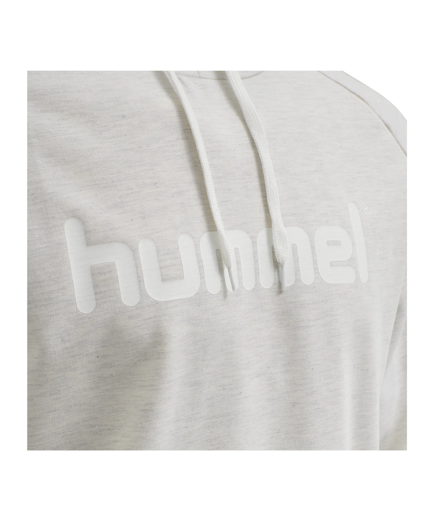 Hummel hmlGO Cotton Logo Hoody Weiss F9158