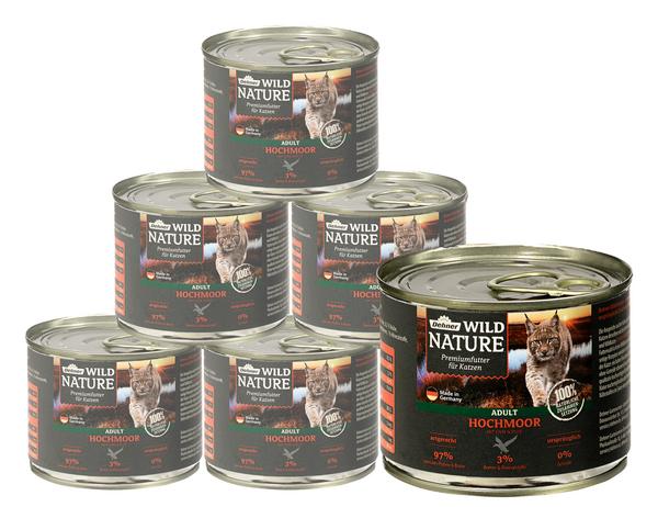 Dehner Wild Nature Nassfutter für Katzen