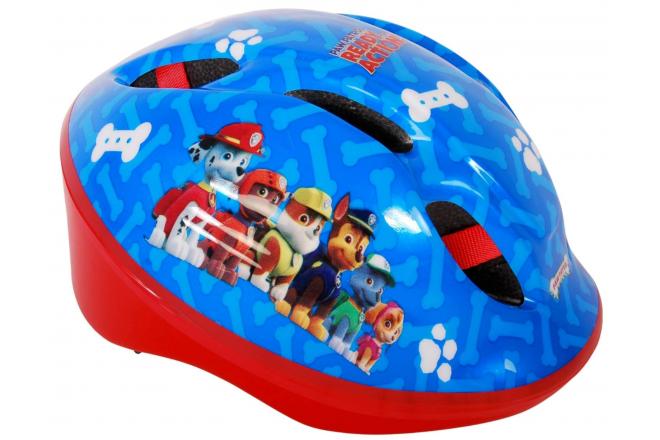 Fahrradhelm Paw Patrol für Jungen in Blau Rot 51-55 cm Kinderhelm