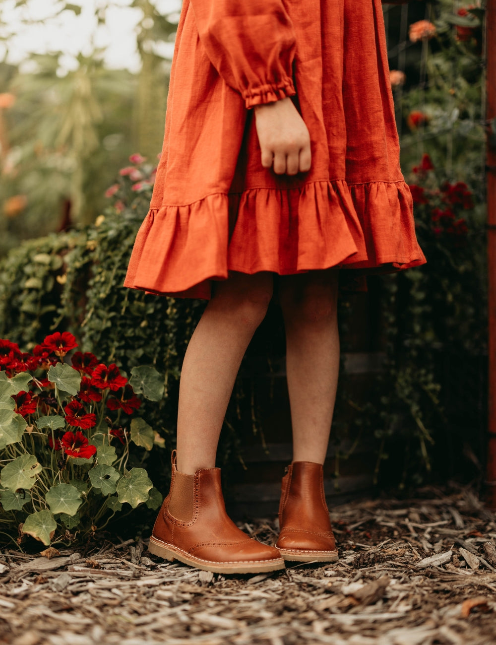 Ankle Boot Stars - Cognac