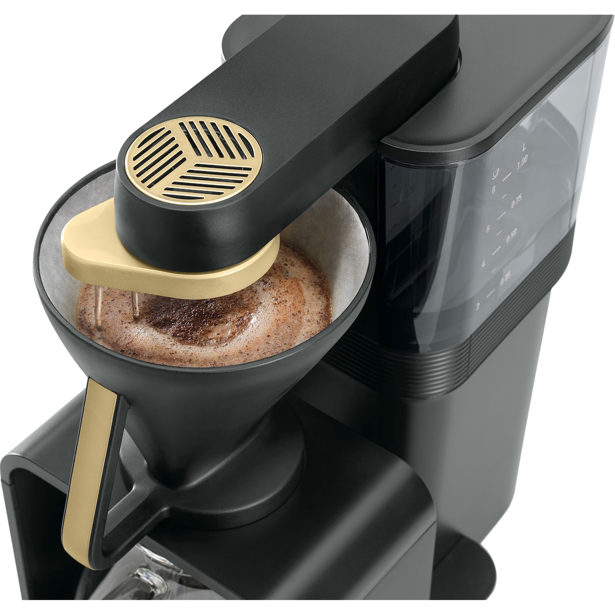 Melitta EPOUR kaffemaskin MEL22425 (sort/gull)