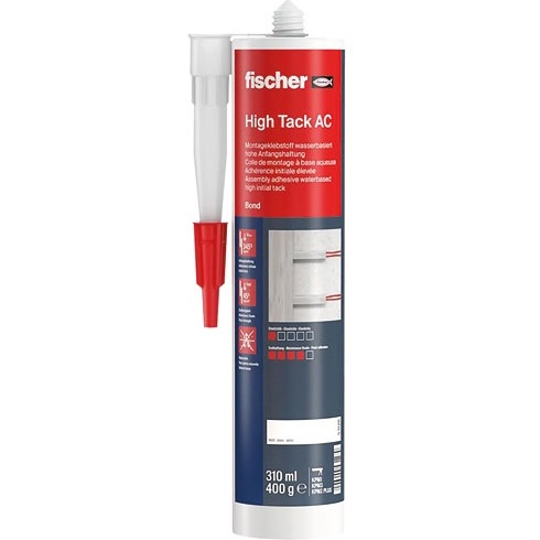 Colle fixation multi-usages - high tack - blanc - 310 mL