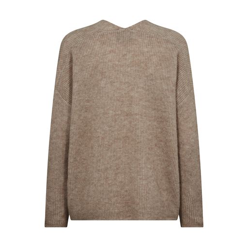 Mos Mosh Thora Striktrøje, Roasted Cashew, XL