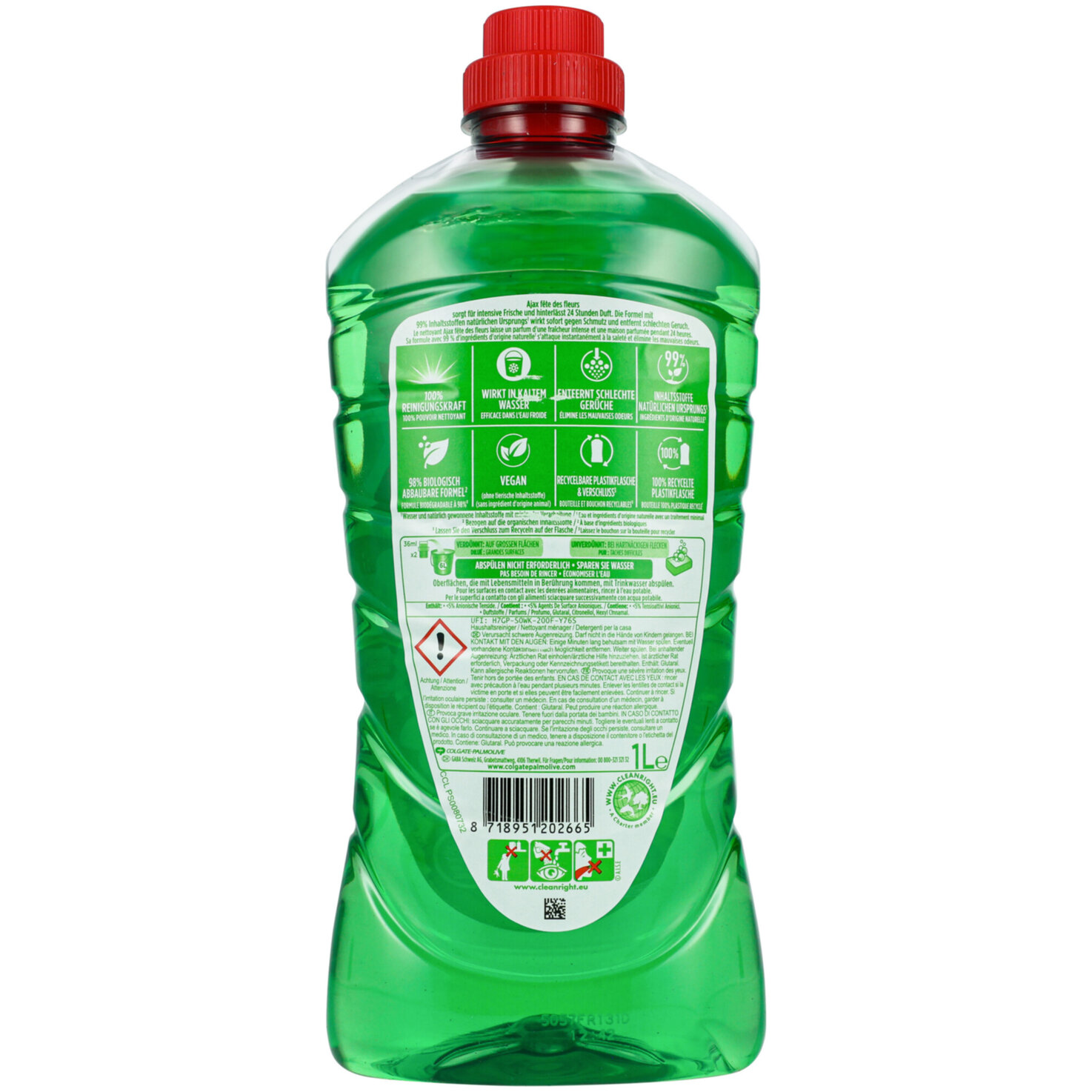 Ajax Optimal 7 weisse Blumen
