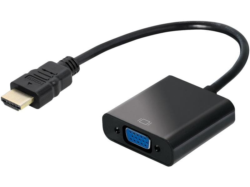 Satelliten TV Zubehör Konverter C315-02 HDMI - VGA HDMI- – VGA-Konverter mit 20 cm Kabel