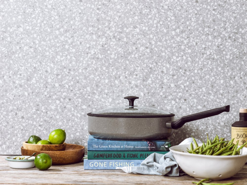 Granite hapjespan 28 cm