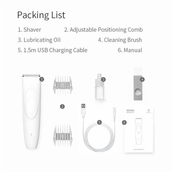 XIAOMI Pawbby elektrisk barbermaskin for kjæledyrhund