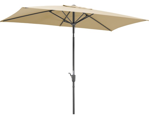 Schneider Tunis parasol 270 x 150 cm naturel