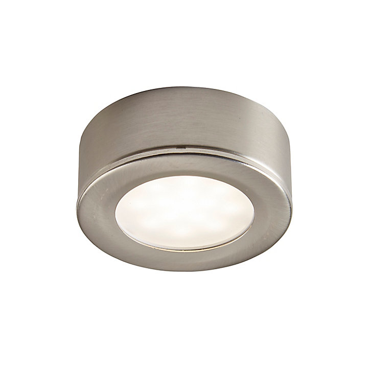 Spot LED raccordable Diall rangement Esmo chrome 2,7W Ø2,4 cm IP20