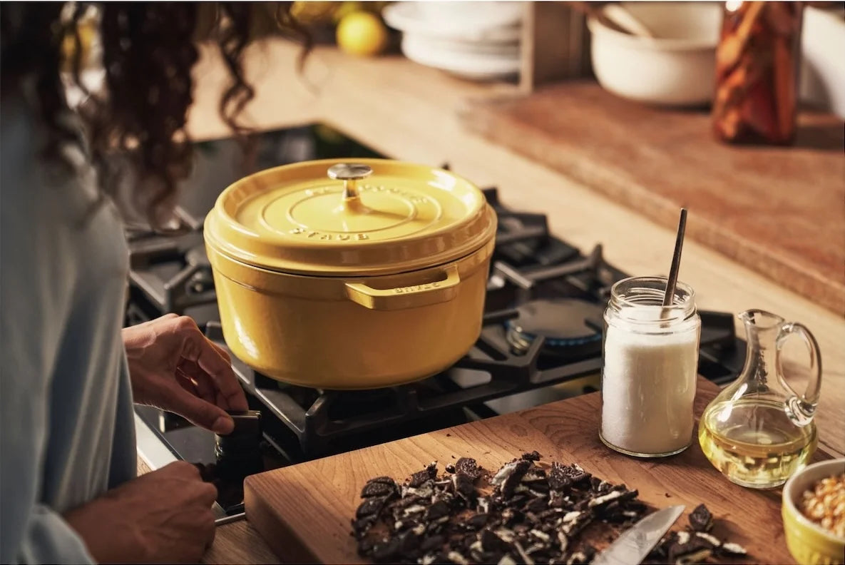 Staub Braadpan Gietijzer Citron