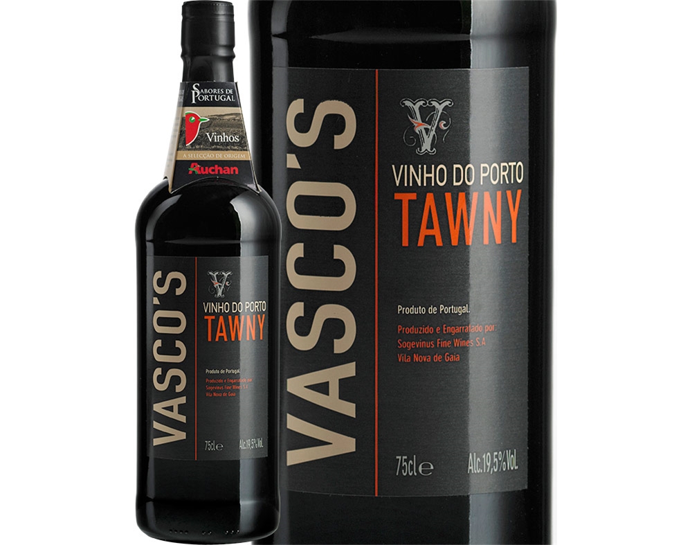 VINHO PORTO VASCO'S TAWNY 0.75L