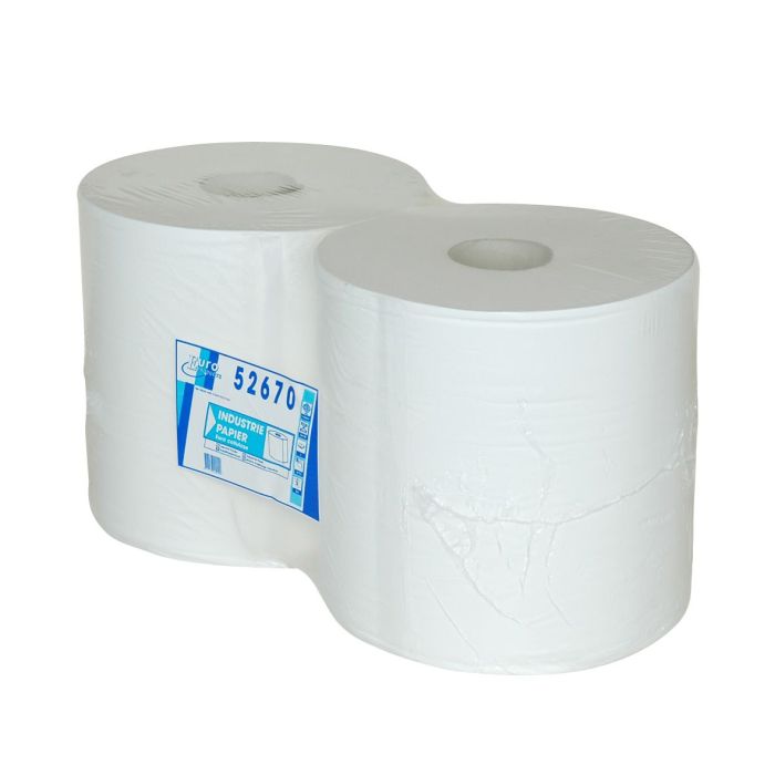 Industrierollen 2st P52670 700m 26cm 1laags cellulose (P52670)