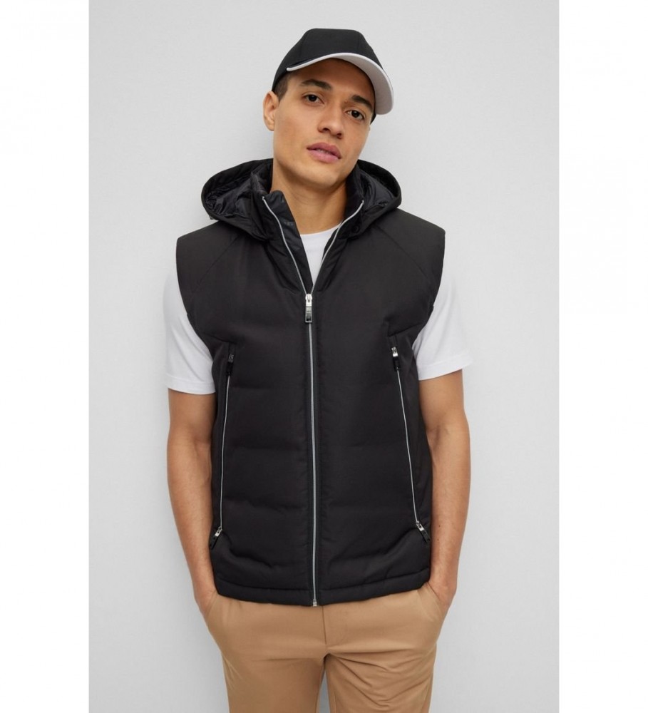 Boné BOSS Curved Logo Twill Preto