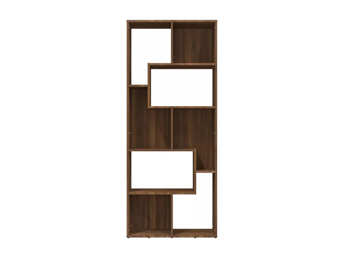 Bibliothèque Chêne marron 67x24x161 cm Bois d'ingénierie