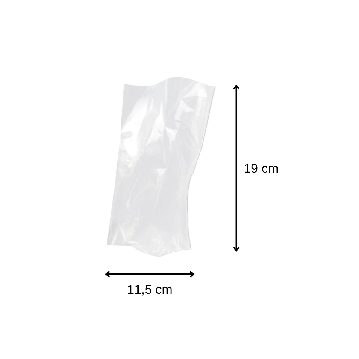 Lot de 10 sachets biscuits transparents Zenker