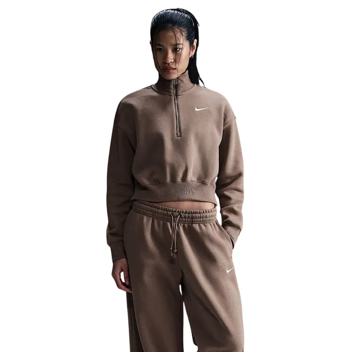 Nike Sportswear Phoenix Fleece Half Zip Sweater Dames