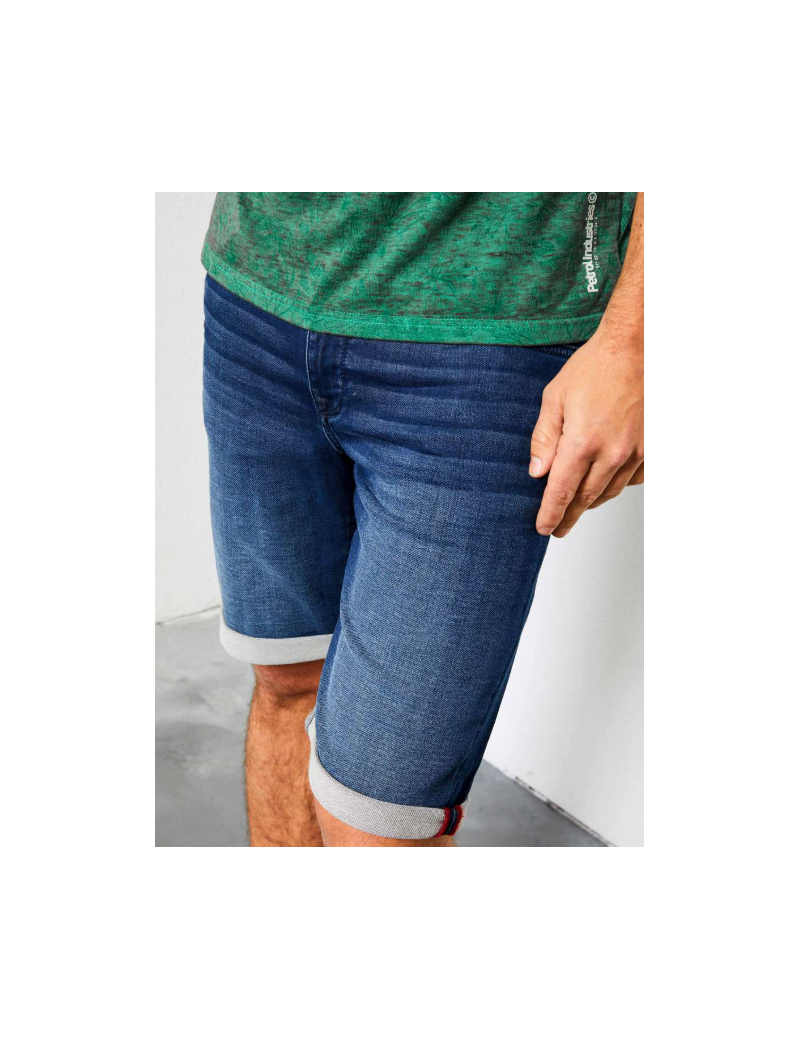 PETROL IND SHORT SLIM FIT JOGG JEAN BRUT