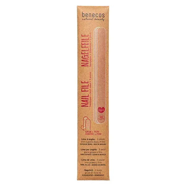 Benecos Lime à Ongles 3 unités