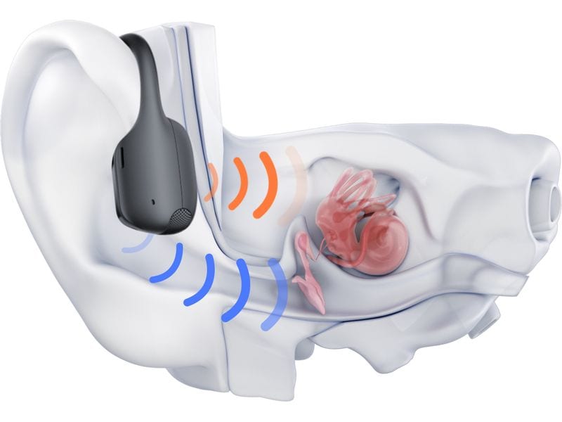 Shokz Bone Conduction Kopfhörer OpenRun Pro 2 USB-C Schwarz Knochenschall-Sport-Kopfhörer
