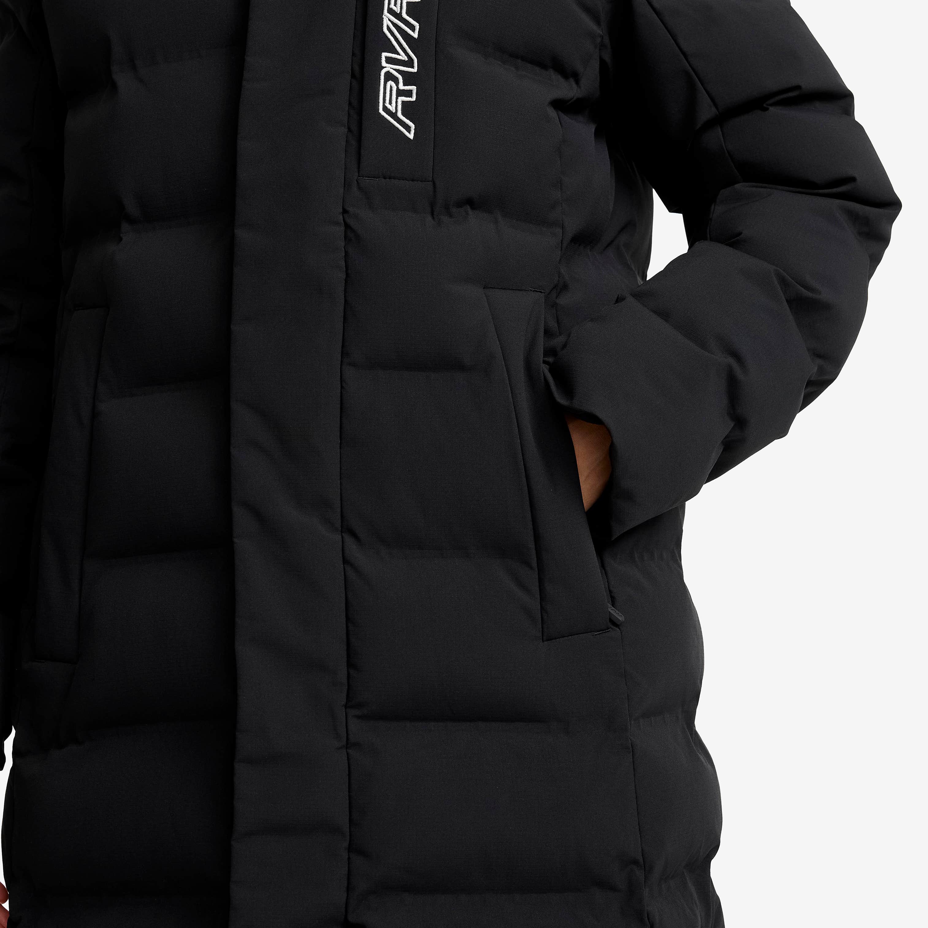 Scenic Insulated Long Parka Dame Black