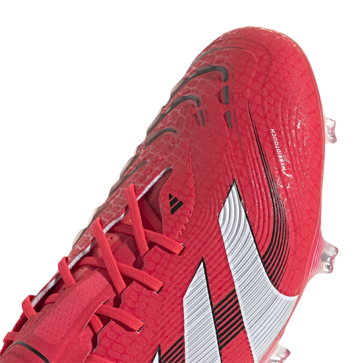 Adidas Predator Elite Gras Voetbalschoenen (FG) Rood Wit Zwart