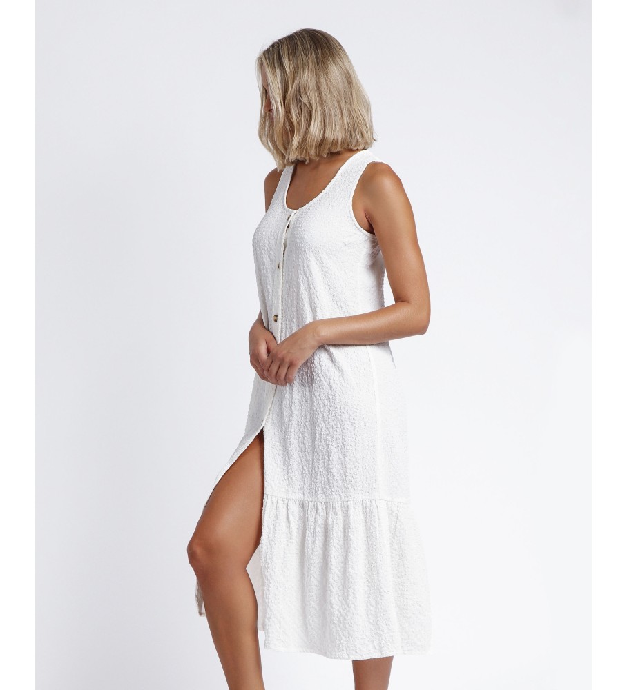 Vestido longo Palomite branco Admas