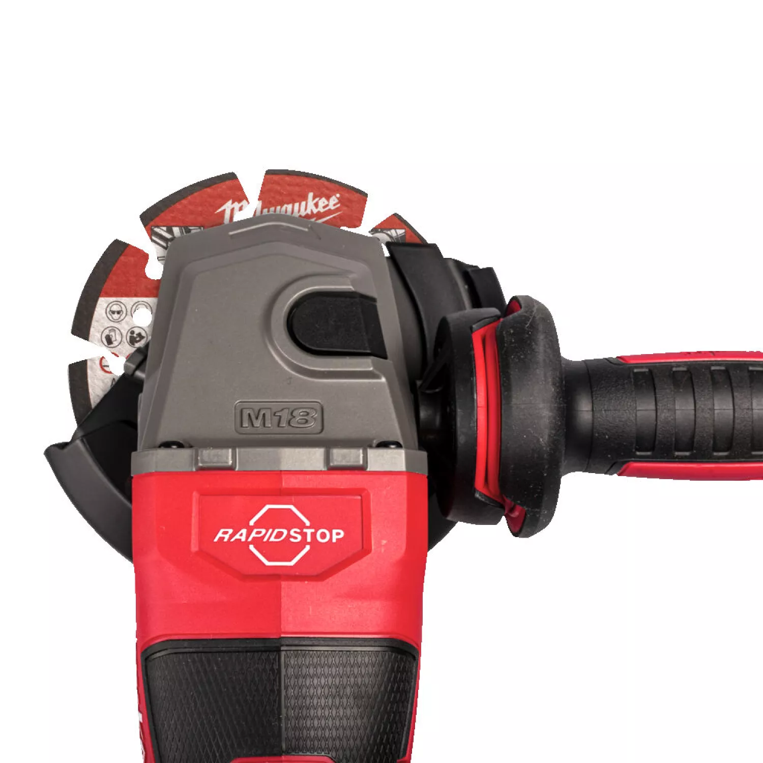Milwaukee M18 FHSAG125XB2-0X 18V Li-ion accu haakse slijper in HD Box - 125mm - Schuifschakelaar