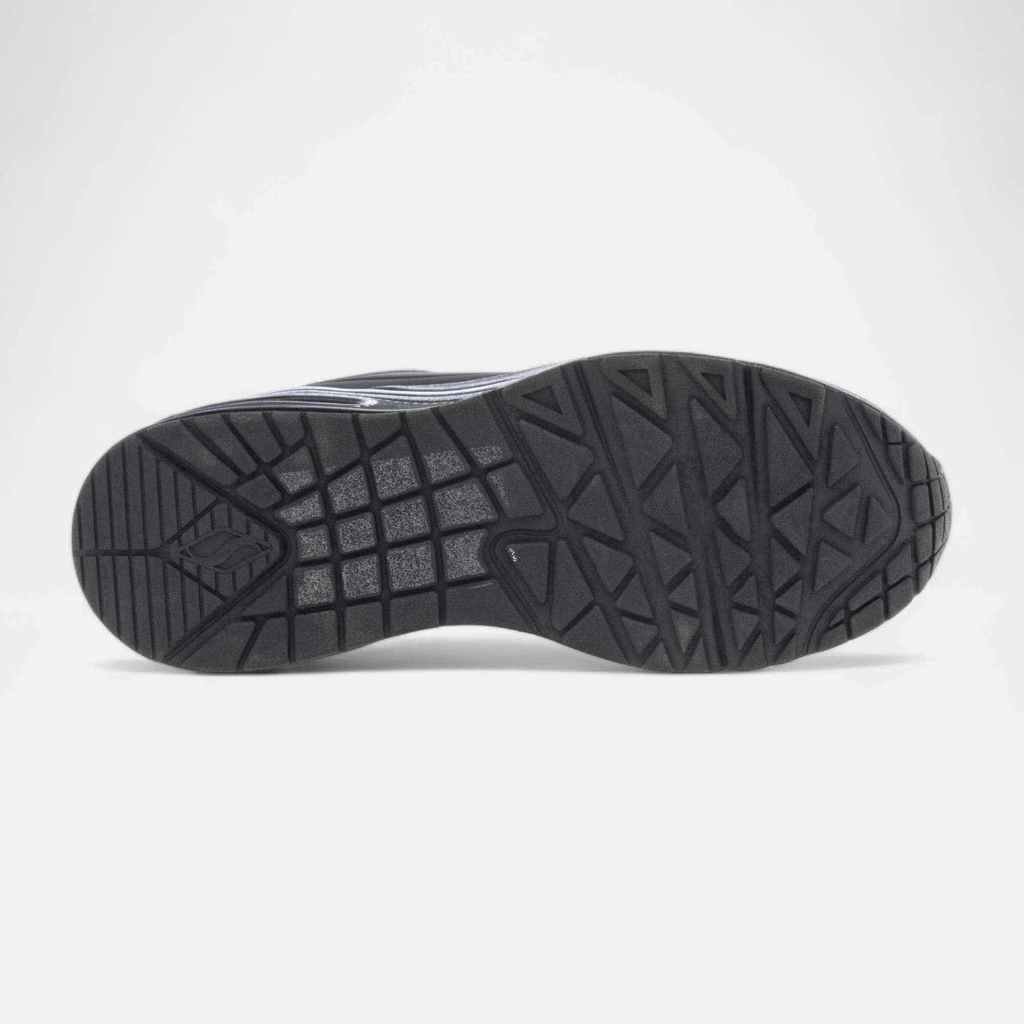Sneakers à talon compensé Femme noir