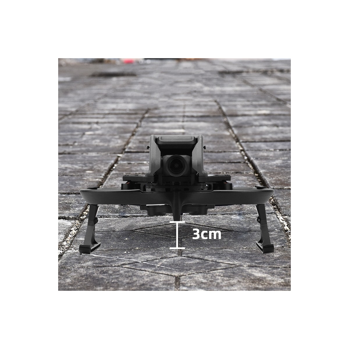 Sammenleggbart stativ Drone Height Extender Landingsutstyr for DJI Avata Sort