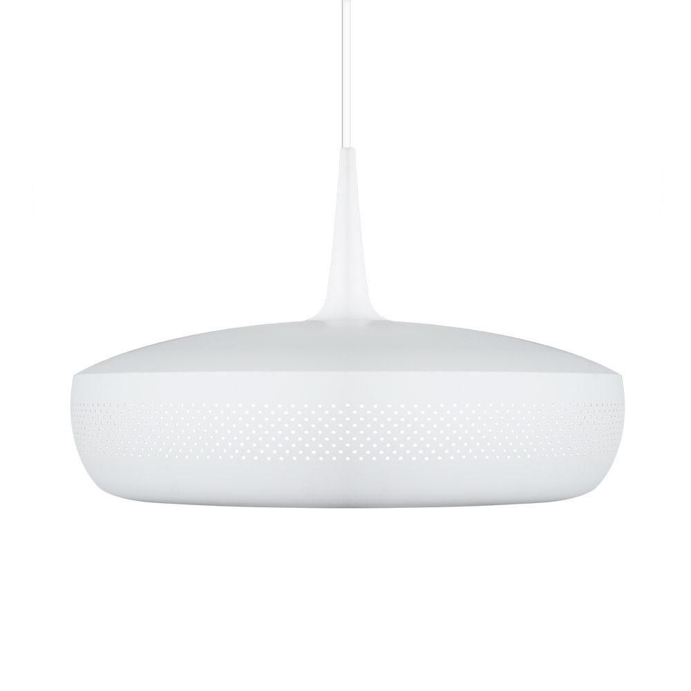 Hanglamp Clava Dine Ø43 cm koordset wit Wit