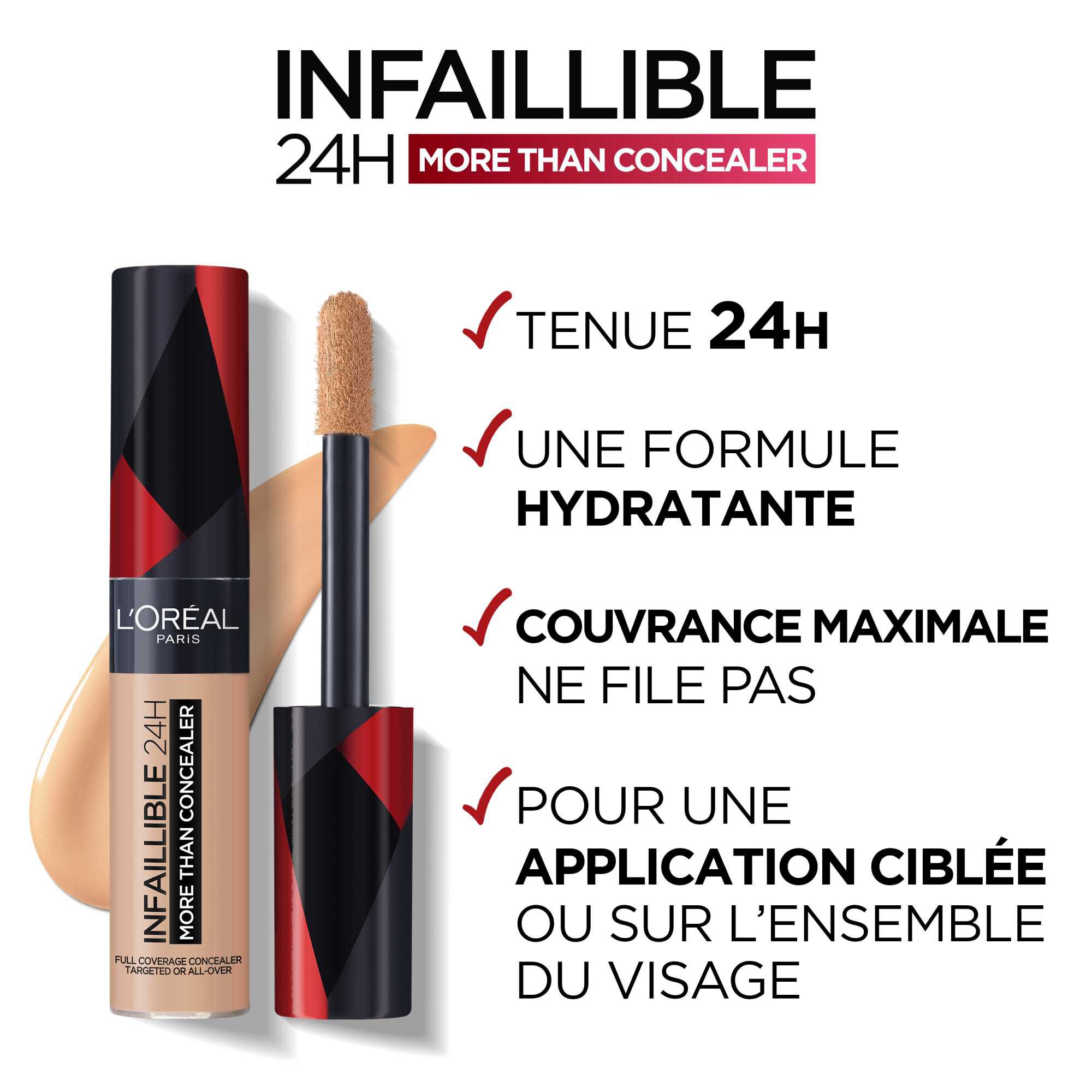 Correcteur More Than Concealer Infaillible 24h · Correcteur