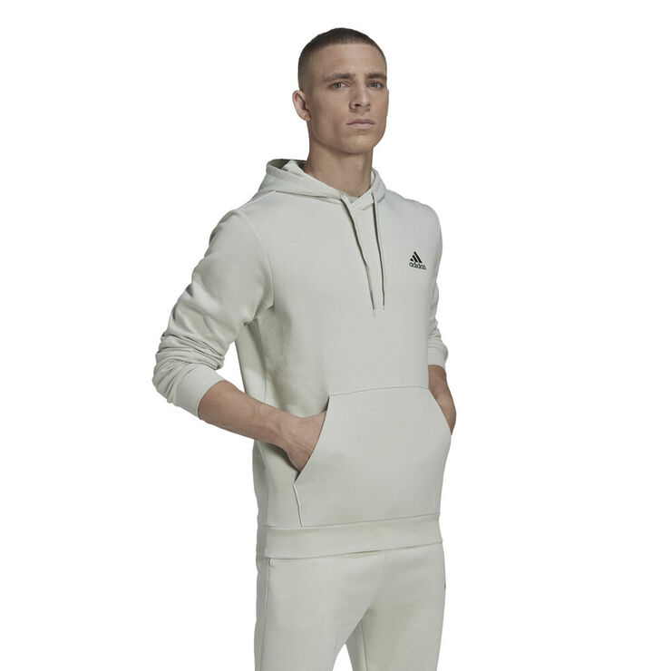 adidas Essentials Fleece hættetrøje Hvid