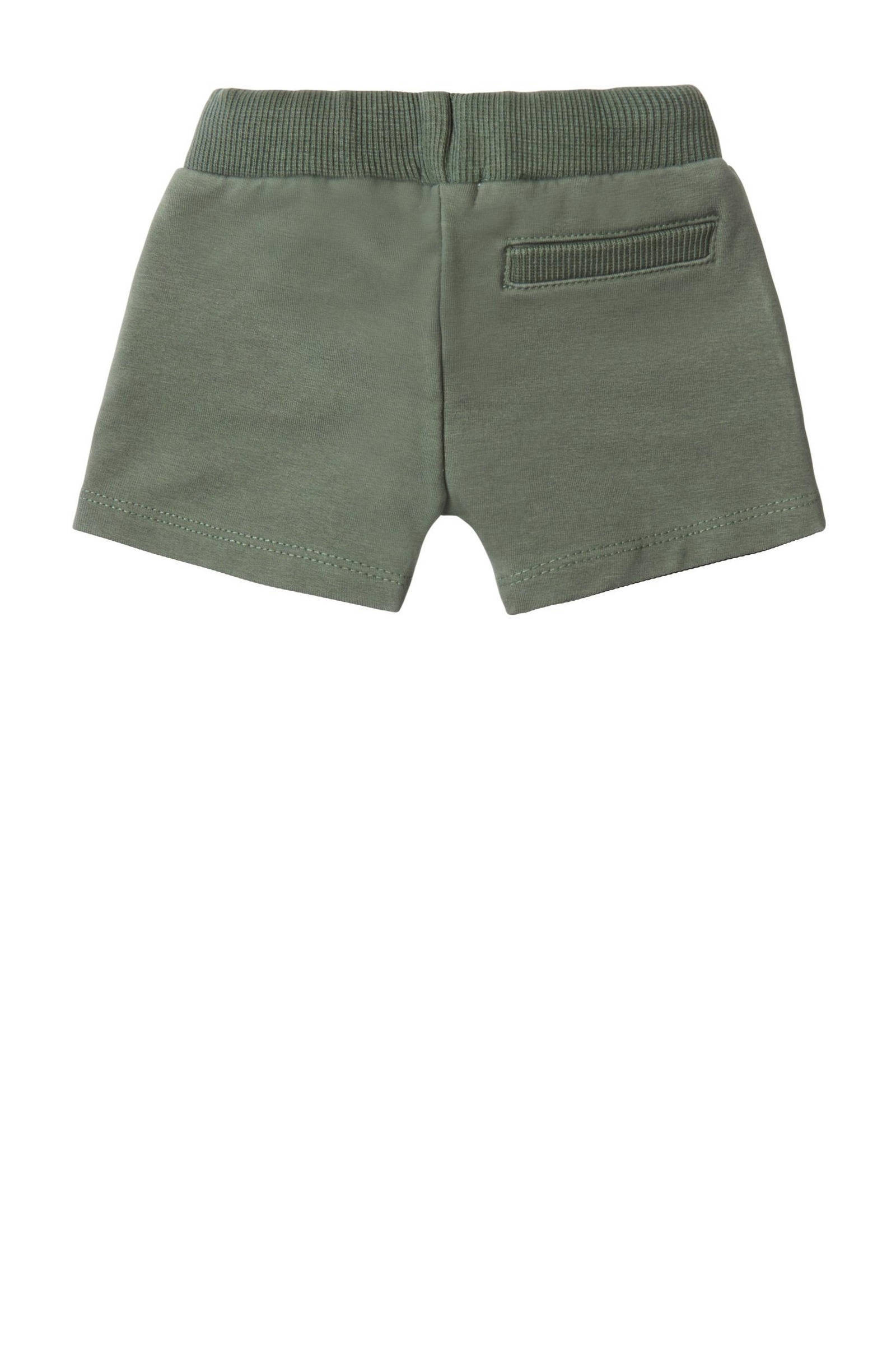 Noppies baby regular fit sweatshort groen
