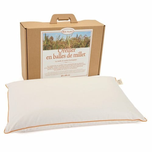 Oreiller en balles de millet 40 x 60 cm