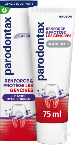 Parodontax Dentifrice Strenghten & Protect Whitening Tube 75ml